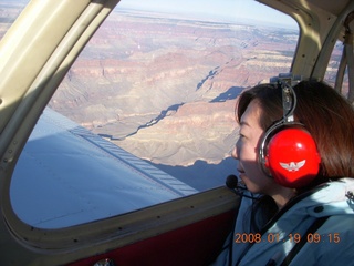 950 6dk. Sonia in N4372J - aerial - Grand Canyon