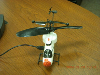 2379 6dv. model helicopter with stability weights