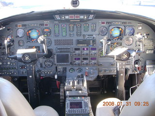 2392 6dx. Cessna Citation jet instrument panel