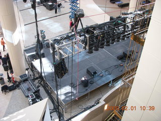 2419 6e1. Galleria preparing for SuperBowl celebration