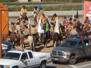 2426 6e1. Pony Express in Scottsdale for SuperBowl celebration