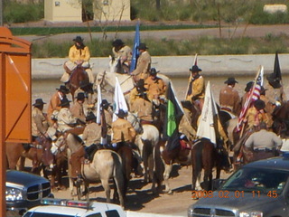 2427 6e1. Pony Express in Scottsdale for SuperBowl celebration