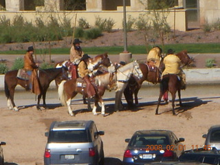 2428 6e1. Pony Express in Scottsdale for SuperBowl celebration