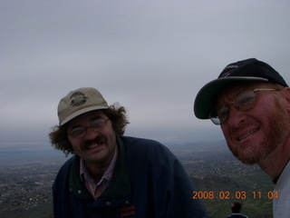 Dave and Adam at the top of Piestowa (Squaw) Peak