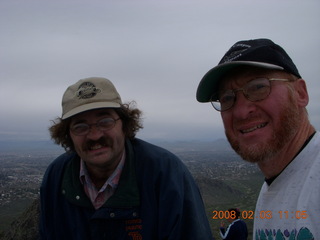 Dave and Adam at the top of Piestowa (Squaw) Peak