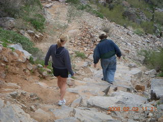 hiker on piestowa trail