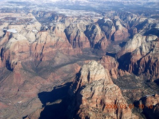 83 6f1. aerial - Zion National Park