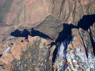 89 6f1. aerial - Zion National Park