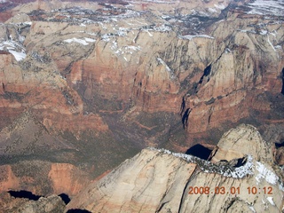 91 6f1. aerial - Zion National Park