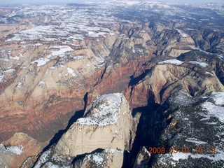 98 6f1. aerial - Zion National Park