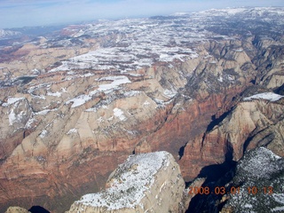 100 6f1. aerial - Zion National Park