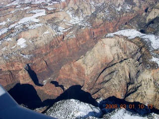 103 6f1. aerial - Zion National Park