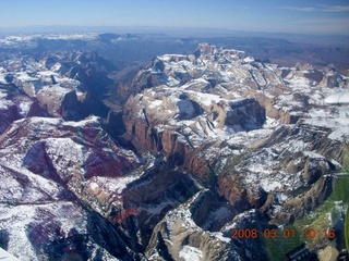 117 6f1. aerial - Zion National Park