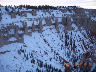 417 6f1. Bryce Canyon - sunset at Bryce Point