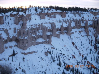 418 6f1. Bryce Canyon - sunset at Bryce Point