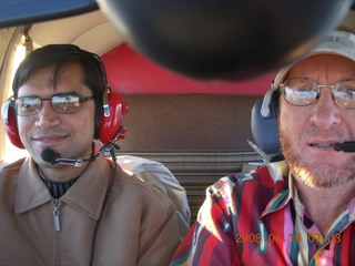 Sudhir flying N4372J with Adam