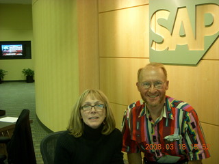 Audrey and Adam at SAP