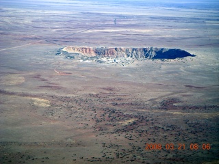 23 6fm. aerial - meteor crater
