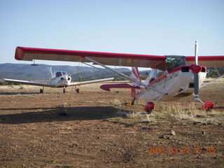 N4372J and shed at Chapman Ranch Airport