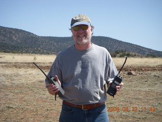 Chapman Ranch Airport fly-in - Ron and radios