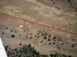 Chapman Ranch Airport fly-in - aerial