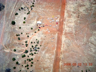 Chapman Ranch Airport fly-in - aerial