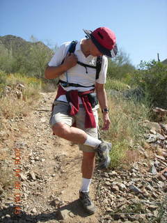 Mike on Windgate/Bell hike