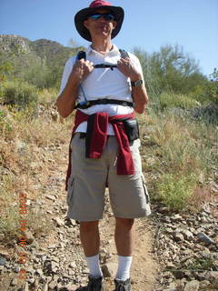 Mike on Windgate/Bell hike