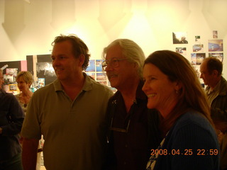 Arlo Guthrie posing with others