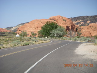 Snow Canyon road
