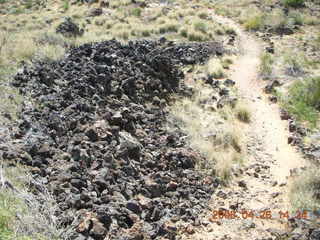 59 6gs. Snow Canyon - Hidden Pinyon trail - lava