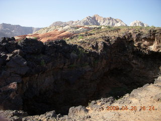 141 6gs. Snow Canyon - Lava Flow trail - cave