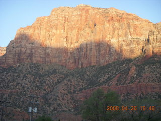 156 6gs. Zion National Park at sunset