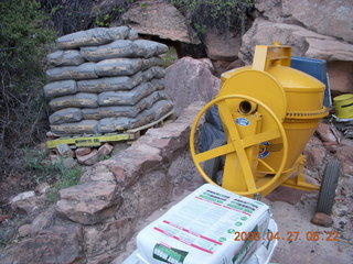 10 6gt. Zion National Park - Angels Landing hike - machinery to repair trail