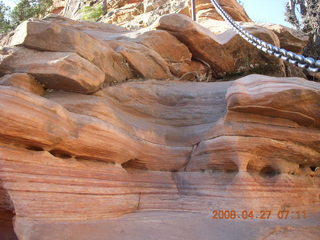 24 6gt. Zion National Park - Angels Landing hike - chains