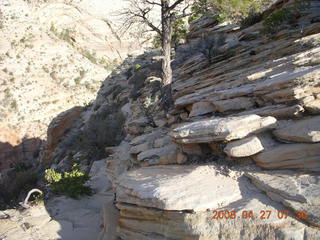 47 6gt. Zion National Park - Angels Landing hike - at the top