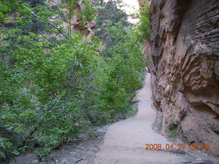 86 6gt. Zion National Park - Angels Landing hike - Refrigerator Canyon