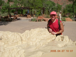 Zion National Park - Adam and 3-D map