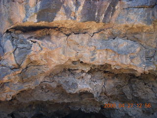Snow Canyon - Lava Flow cave - spider web
