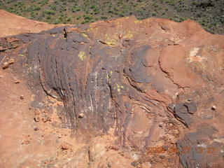Snow Canyon - Lava Flow overlook - cave from a distance