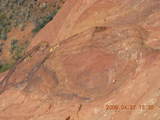 Snow Canyon - Lava Flow overlook - strange rock shapes