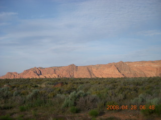 Snow Canyon from roadwayq