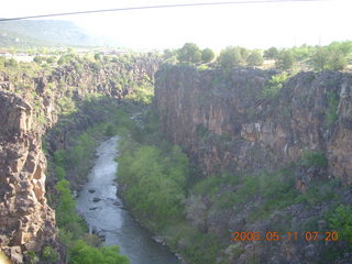 Whiteriver Airport (E24) Fort Apache run - river overlook