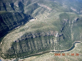 aerial - Salt River further east