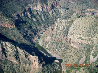 aerial - Salt River further east