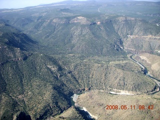 aerial - Salt River further east