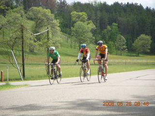 Afton run - bicyclists