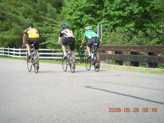 Afton run - bicyclists