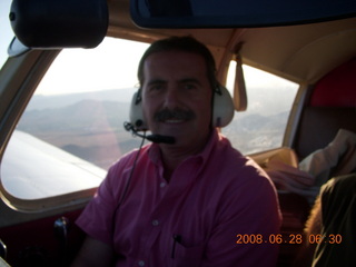 Jay Banna flying in N4372J