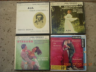 expensive half-track factory tapes